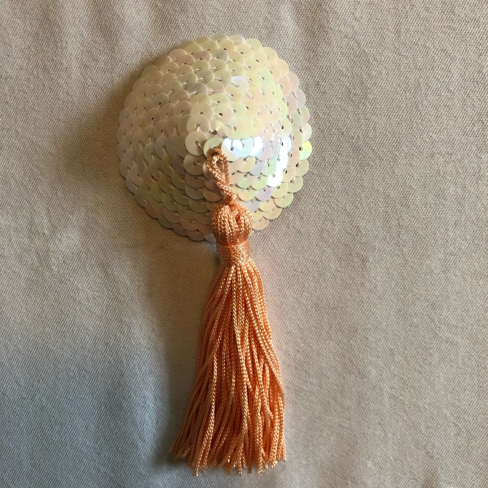 *NEW* Sexy sequin Agent Provocateur tassel pasties - Picture 2 of 6